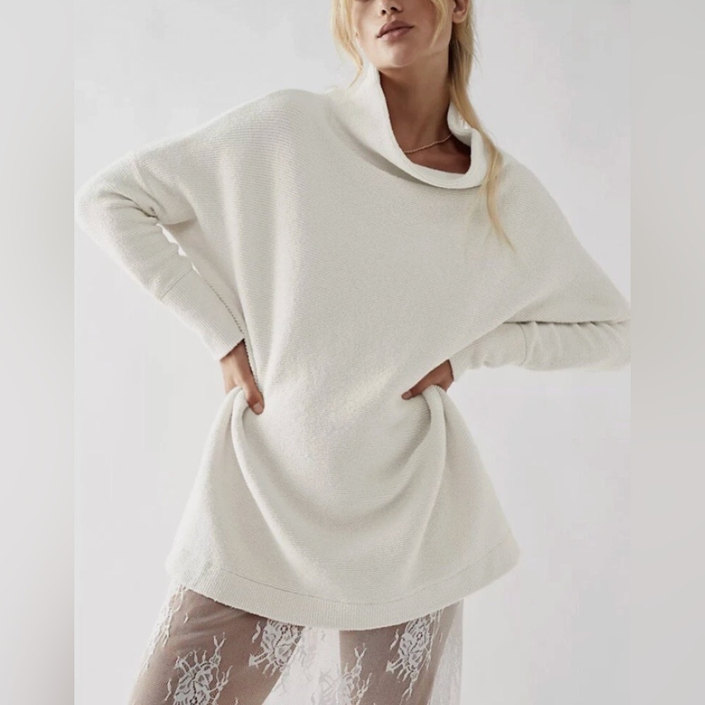 Free People Slouchy Ottoman Tunic Sweater